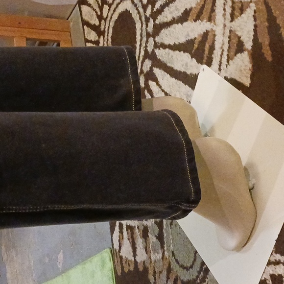 Black Coldwater Creek Natural Fit boot cut jeans Sz 10P - Picture 8 of 15